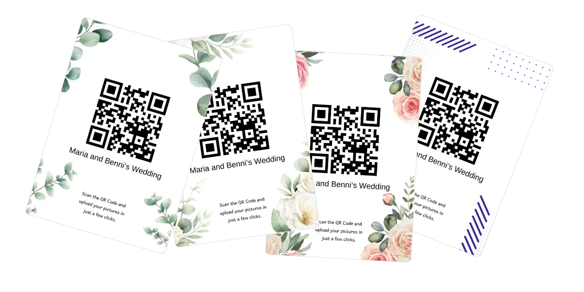 Beautiful QR code flyer templates for your event